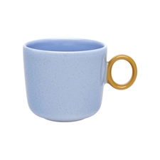 Mug 0,35l freckled blue-umber