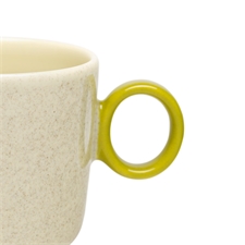Mug 0,35l freckled ivory-olive 2